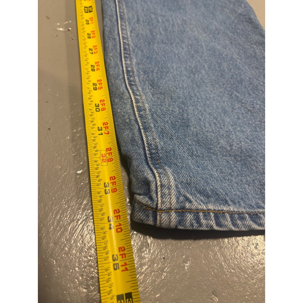 Carhartt B18 DST Traditional Fit Straight Leg Jeans Blue Denim Mens 40x36 - Picture 5 of 6